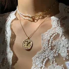 Кубический цирконий зодиака ожерелье для женщин в винтажном стиле; С украшением в виде кристаллов 12 созвездий монета кулон ожерелье Телец Водолей цепи