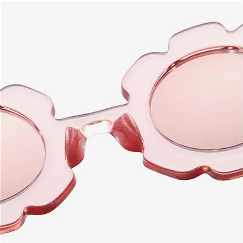 

RBROVO 2021 Flower Lovely Sunglasses Girls Vintage Metal Luxury Glasses Boys Retro Travel Classic Oculos De Sol Feminino UV400