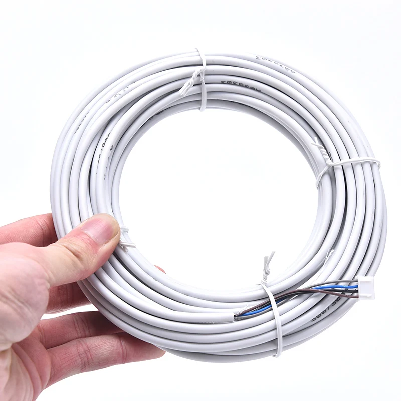 

AVVR 4*0.12 4 Wire Copper Line Video Door Phone Doorbell Wired Intercom Cable