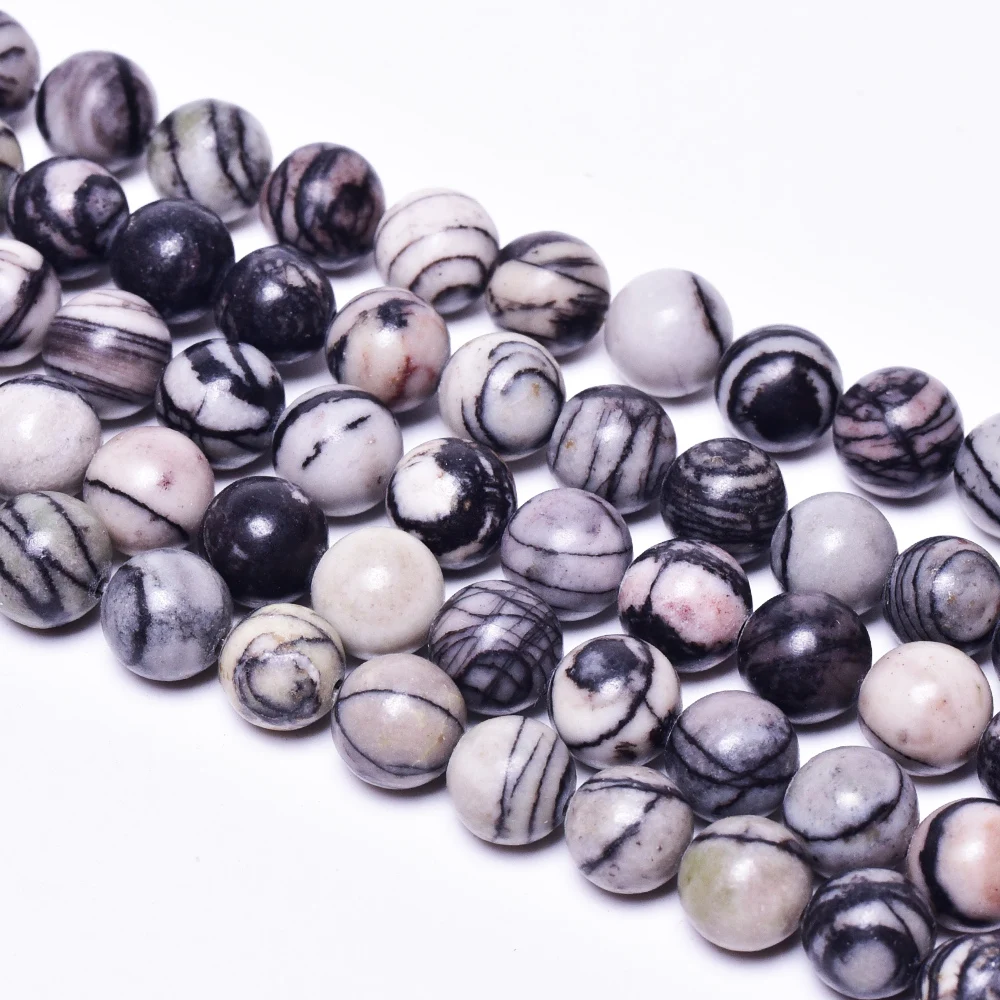 Бусины из натурального камня Asingeloo черная сетка бусины россыпью кристалл