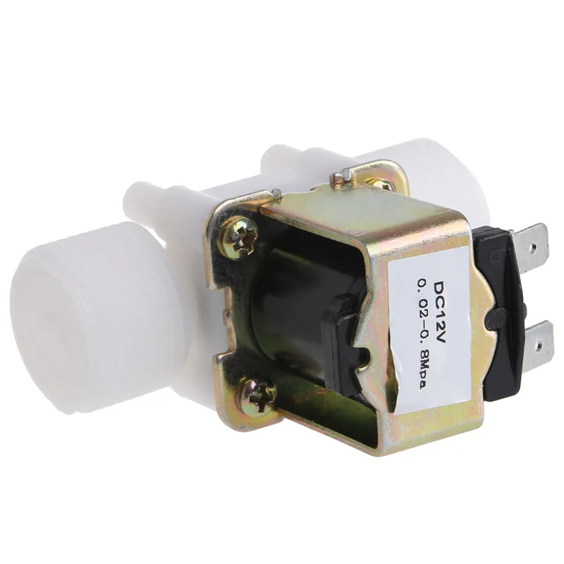 3/4 &quotDC 12V PP N/C Электрический Соленоидный клапан устройство управления водой -