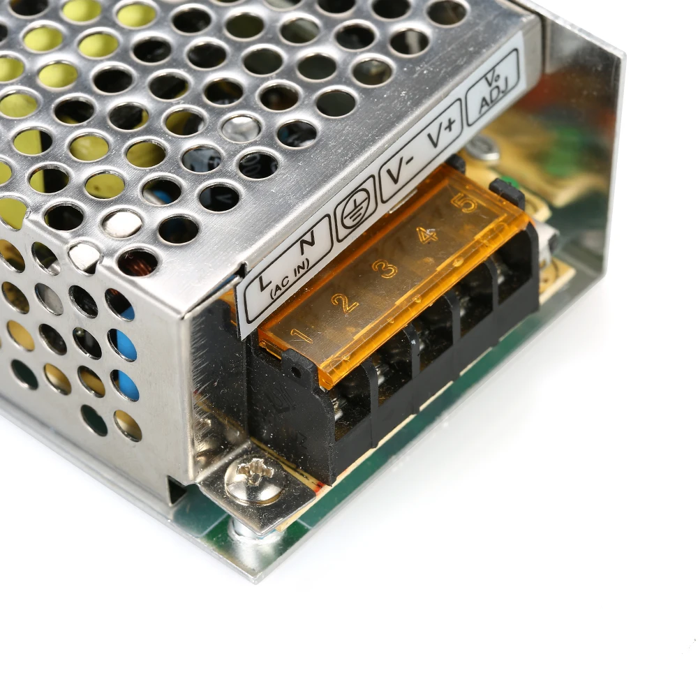 Новый AC 110 V/220 V к DC Регулируемый переключатель питания 12V 2A 25W трансформатор