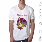 Футболка для катания на коньках с динозаврами Денвер, хлопок, для мужчин и женщин, Подростковая музыкальная гитара, электрическая гитара, акустические динозавры