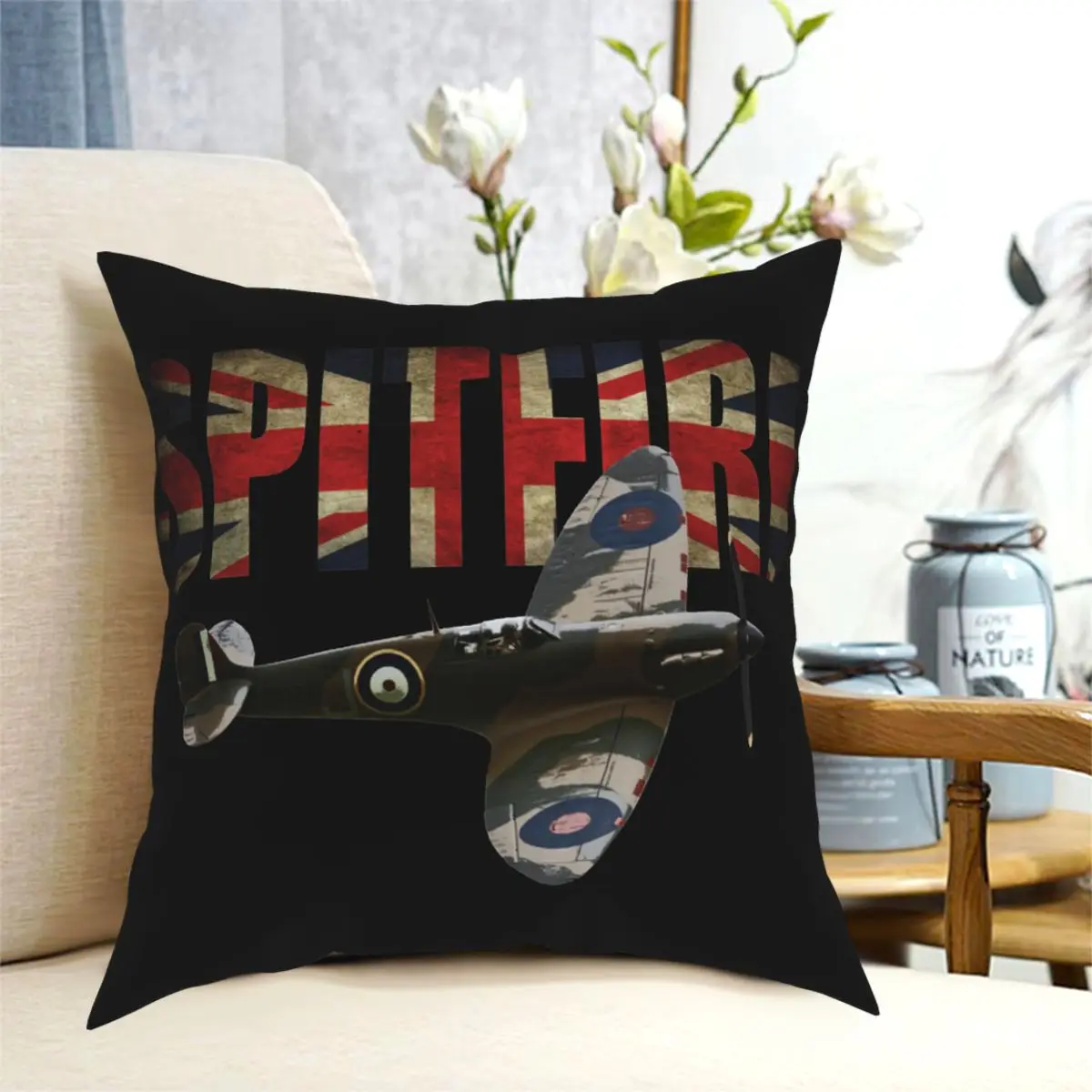 RAF авиалайнер WW2 истребитель мультипликационным мотивом украшение самолет войны