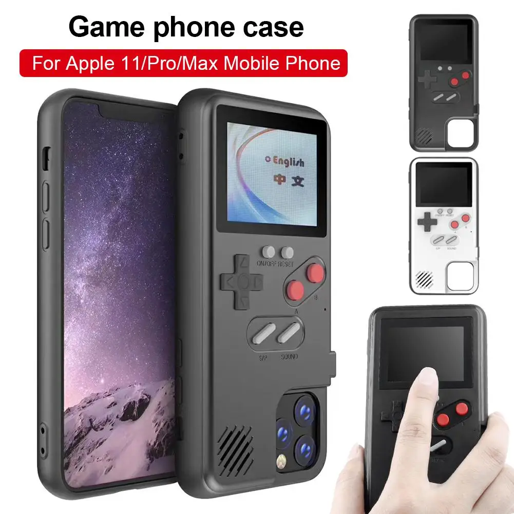 3D чехол для телефона в стиле ретро игровой автомат с цветным экраном iPhone 11/ Pro/ Max