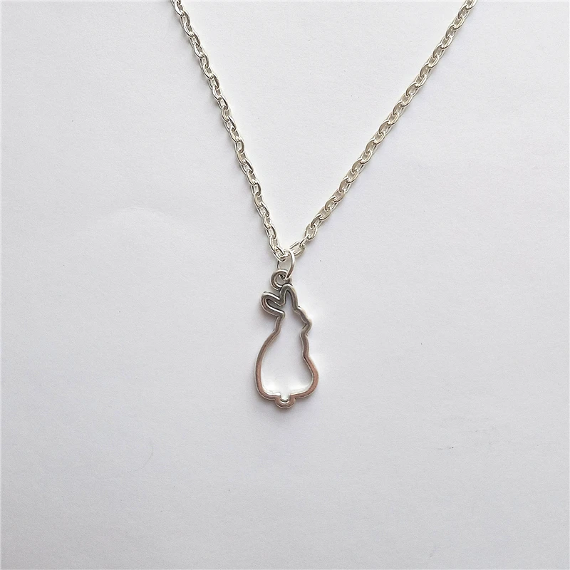 

Милая деталь, подвеска в виде кролика, подвеска в виде кролика, ожерелье в виде животного, ожерелье в виде знака зодиака, украшение в виде кро...