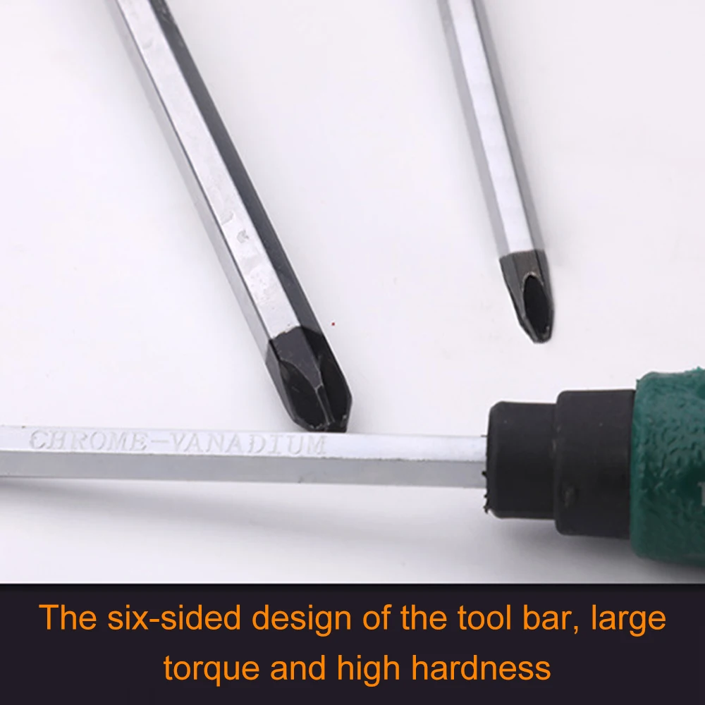 

4/5/6/810/12 Phillips Screwdriver Type Magnetic Screw Driver Screwdriver Home Repair Tool Kit for Hand Tools