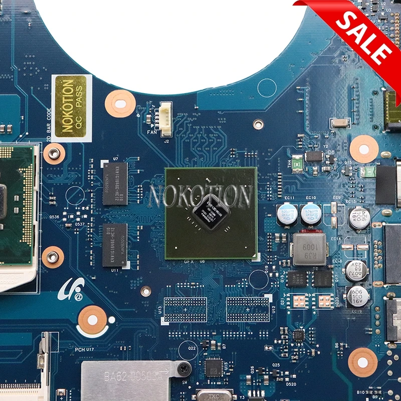 Оригинальная материнская плата для ноутбука Samsung R580 15 дюймов HM55 DDR3