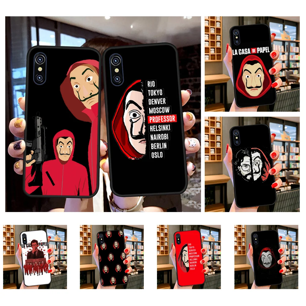 NBDRUICAI бумажный чехол для телефона с надписью The Casa de papel iPhone 11 pro XS MAX 8 7 6 6S Plus X 5S SE