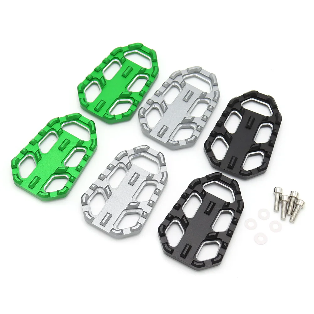 

1 Pair Motorcycle Front Foot Pegs Pedals for KAWASAKI Versys X 300 2017-2019 Versys650 2010-2019 Versys 1000 2012-2019 Footrest