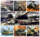 Набор для алмазной вышивки 5D сделай сам, Набор для вышивки крестиком с рисунком пейзажа, полное украшение стразы, мозаика, украшение для дома