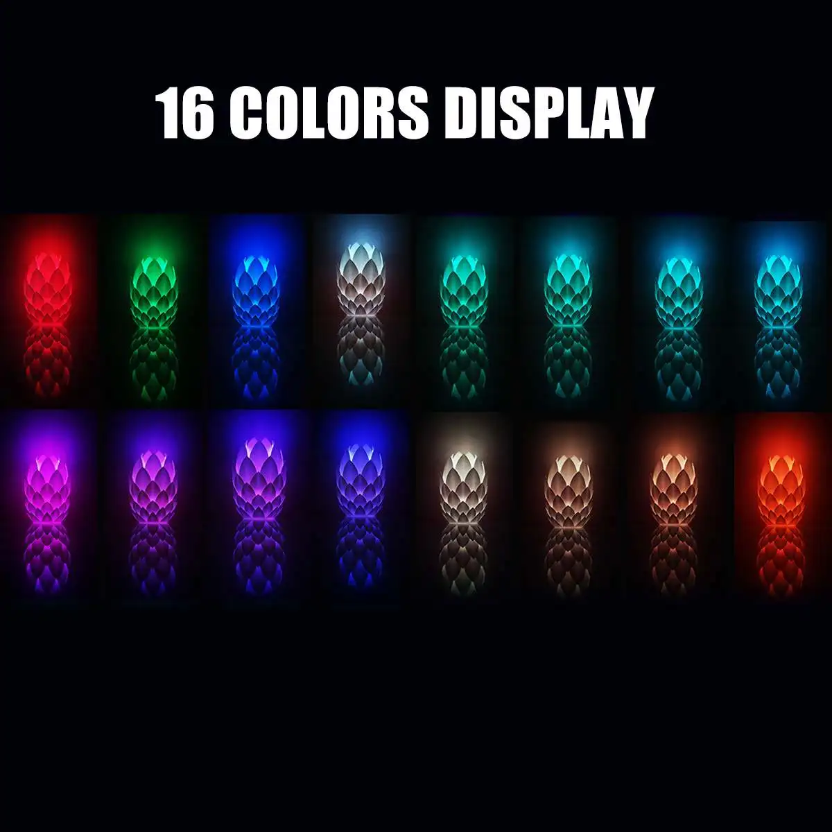 

3D LED Night Light Lamp Portable USB Table Desk Pinecone Lamp Home Decoration Night Lights Gift for Baby Kids Room Bedroom Light