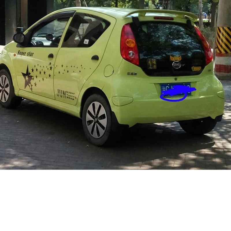 Автомобильный задний плавник из АБС пластика для Geely Byd F0 спойлер аксессуары 2008 2016
