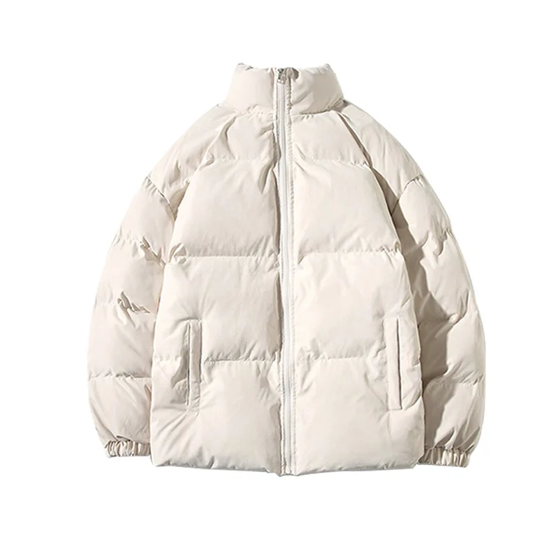 

Winter Jacket Men Parkas Thicken Warm Coat Mens Stand Collar Jackets Color Parka Coat Women Fashion New Streetwear -40