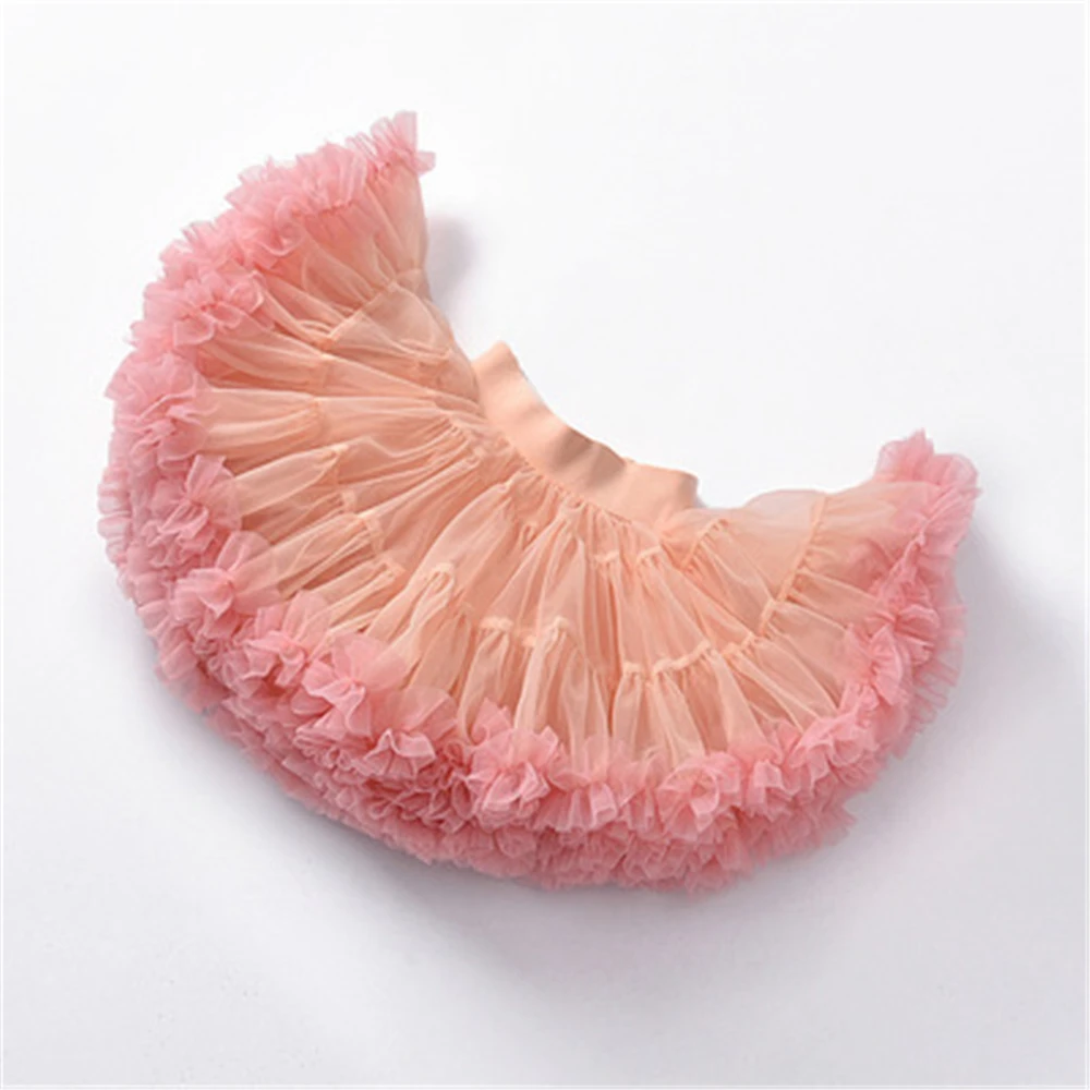 Юбка-пачка детская пушистая фиолетовая розовая желтая | Детская одежда и обувь