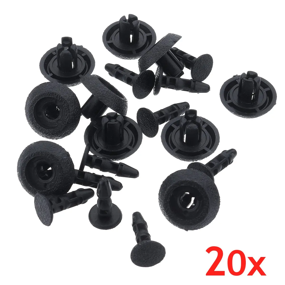 

20pcs/10pcs Nylon Bumper Clip Grille Push-Type Retainer Clips For Toyota for Lexus 90467-07211 Auto Fastener & Clip