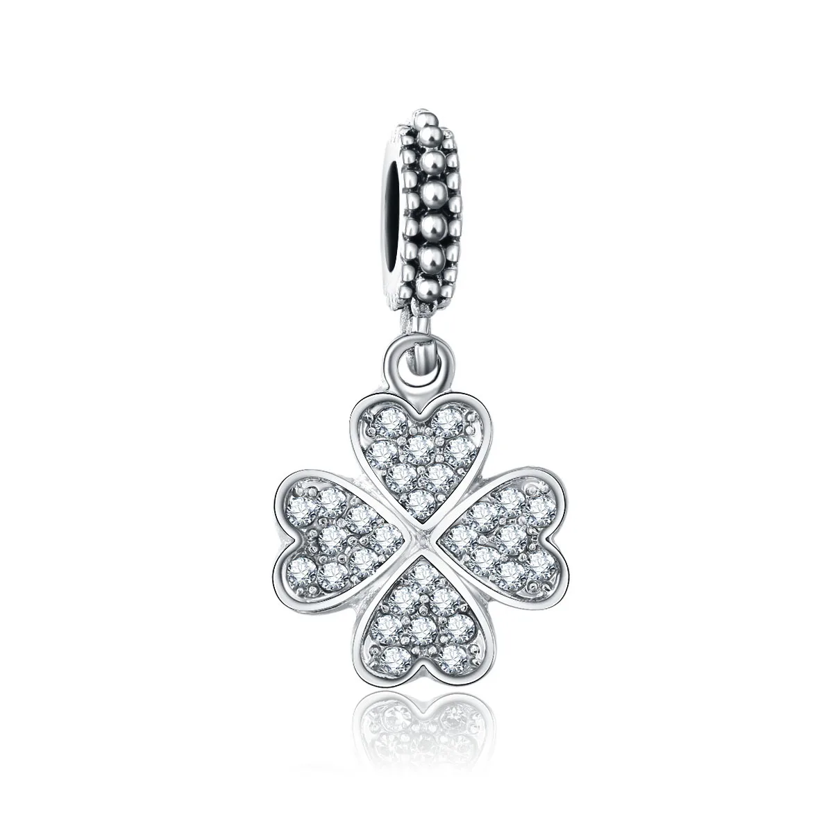 Стразы клевер DIY Подвески для браслетов безопасная цепочка Висячие подвески