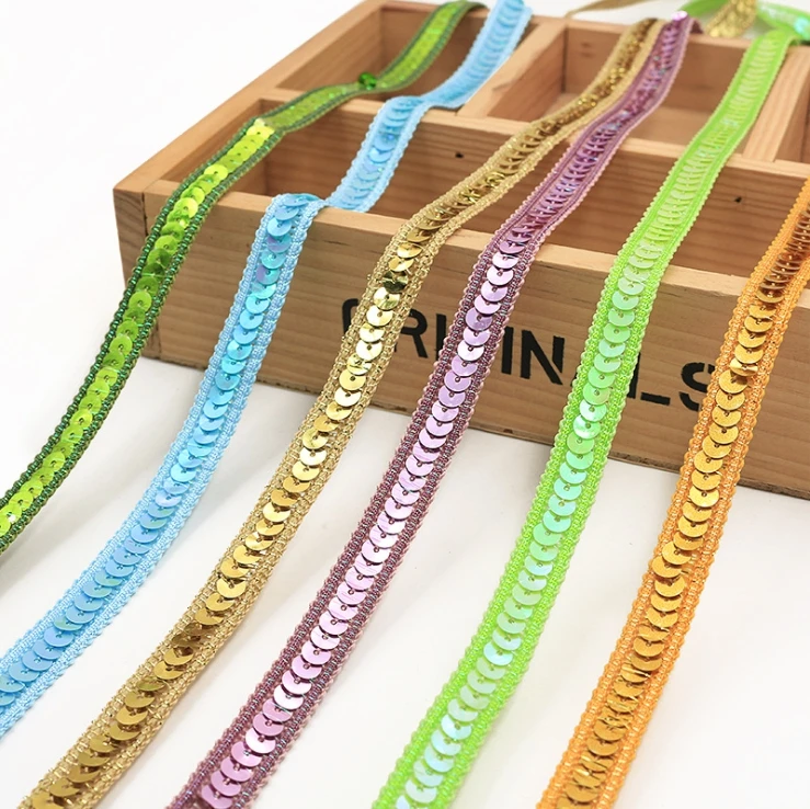 26 ярдов/лот Mlaey золотой горячей бурения с кружевной отделкой вышивкой в виде