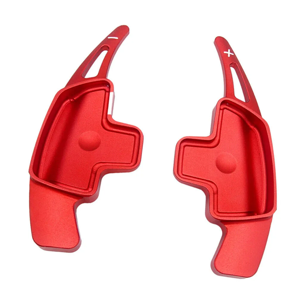 

2pcs Car Steering Wheel Shift Paddle Red Steering Wheel Paddle For Mercedes-Benz Gear Shift Interior Accessories Trim
