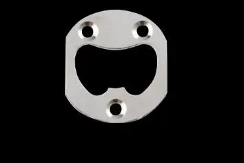 Открывалка для бутылок из нержавеющей стали с потайными отверстиями круглая или