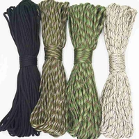 5 meters 7 stand cores parachute cord lanyard outdoor camping rope climbing hiking survival equipment tent accessories dia 4mm
