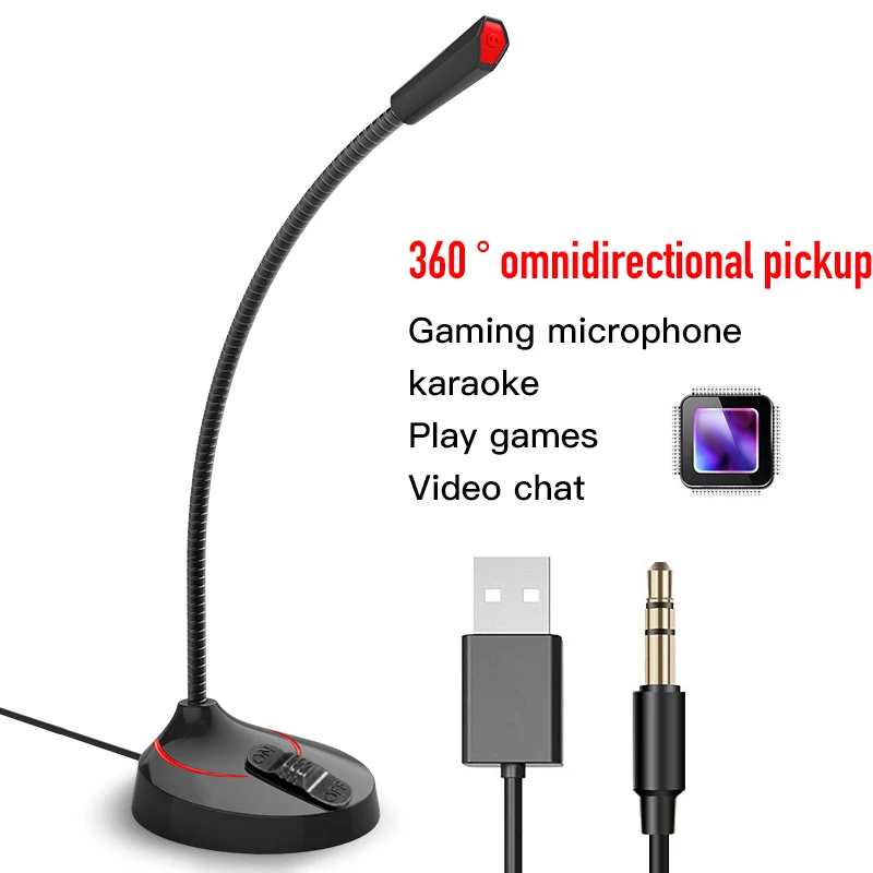 Микрофон F12 для караоке USB профессиональный вокала записи пения настольный