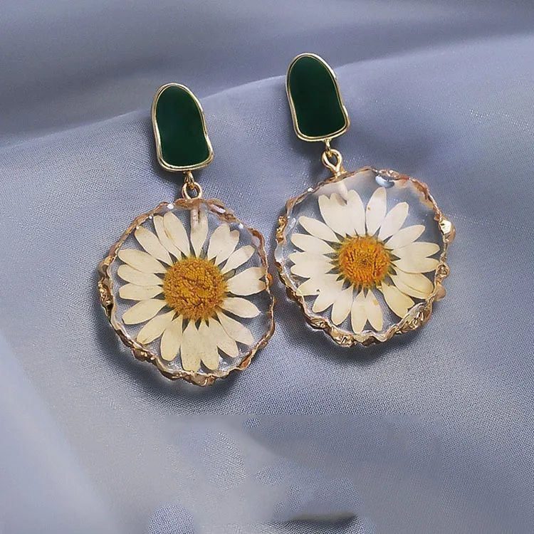 

New Pop Earrings Dry Garnon Earrings Earrings Korean Fashion Earrings for Women 2021 Luxury Earrings Fashion Jewelry Wholesale