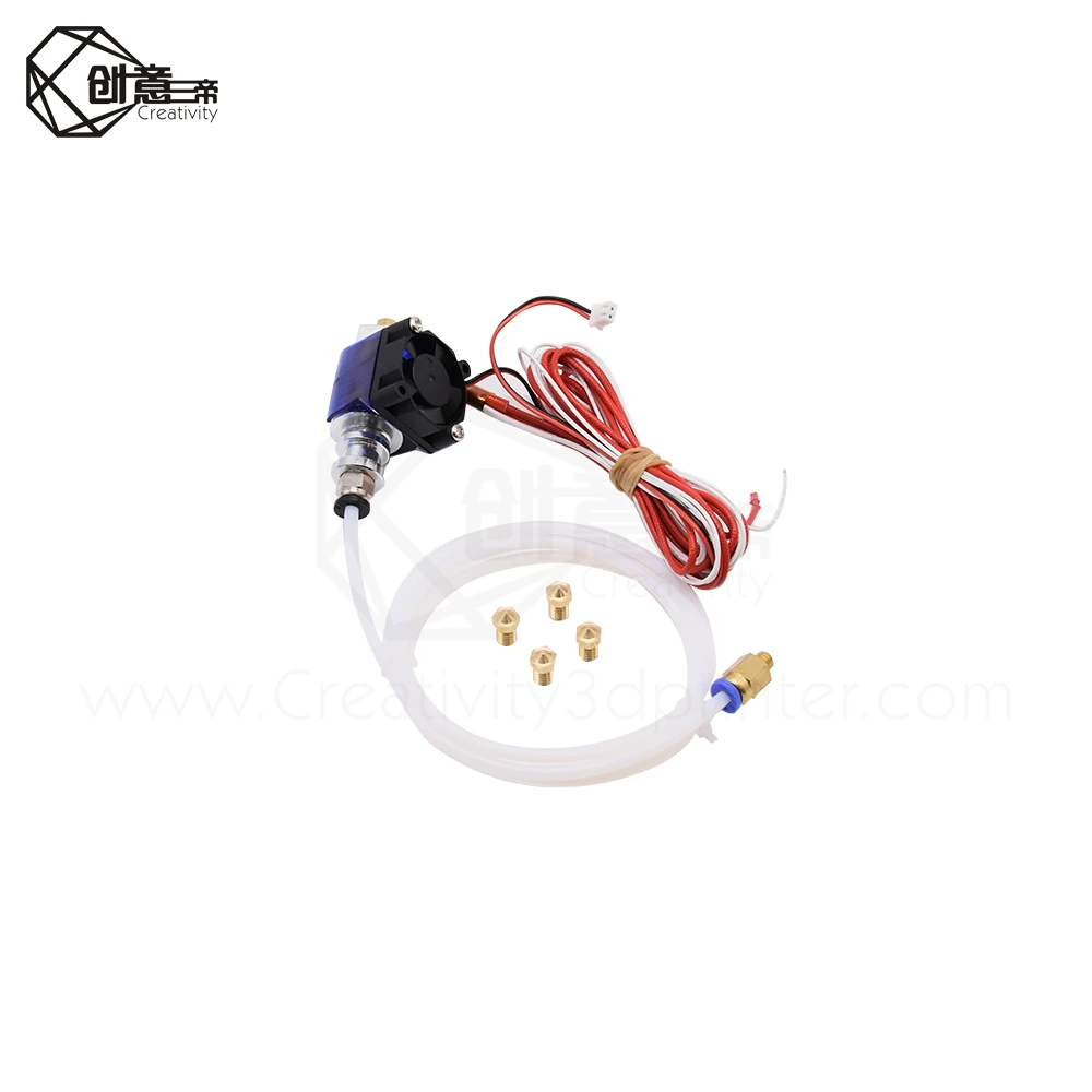 V6 J-head Hotend Bowden Уэйд экструдер нагреватель термисторный вентилятор теплоотвод для