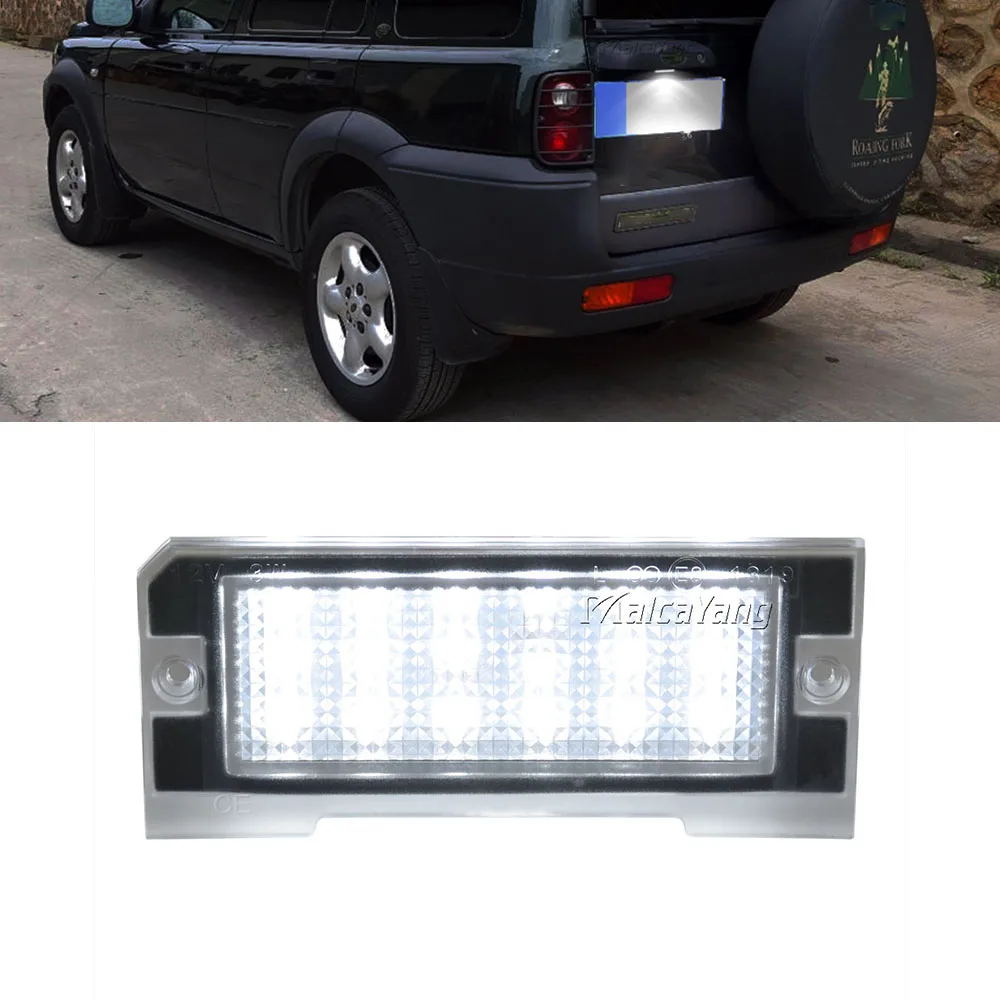 

1Pcs Canbus No Error LED License Number Plate Light For Land Rover Freelander 1 1998 1999 2000 2001 2002 2003 2004 2005 2006