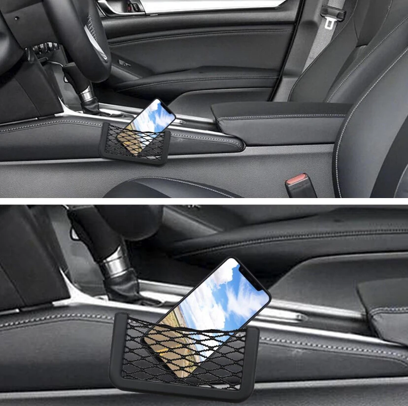 Автомобильная сетка для хранения сумки держатель телефона Ford Focus kuga Fiesta Ecosport Mondeo