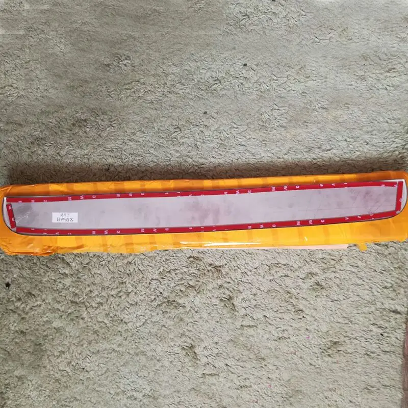 Без отверстия Нержавеющая сталь автомобиля задний багажник с номерным знаком