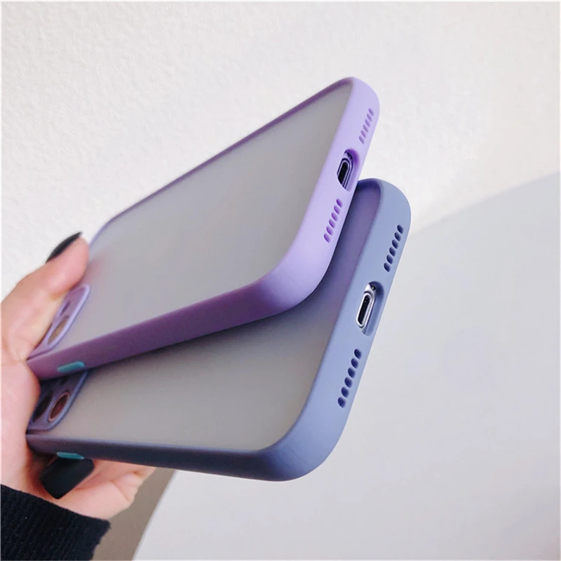 Мягкий силиконовый матовый чехол для iPhone 13 Pro 12 Mini 11 XR Xs Max 7 8 Plus SE2020