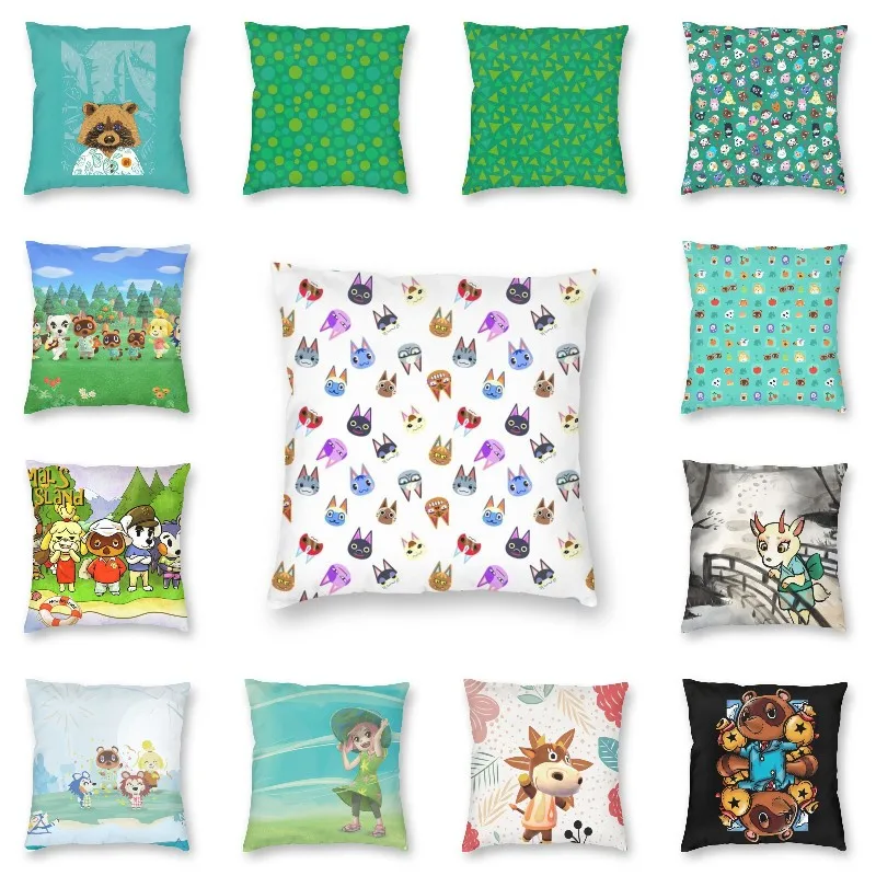 

Декоративная подушка с животными, перекрещивающимися кошками