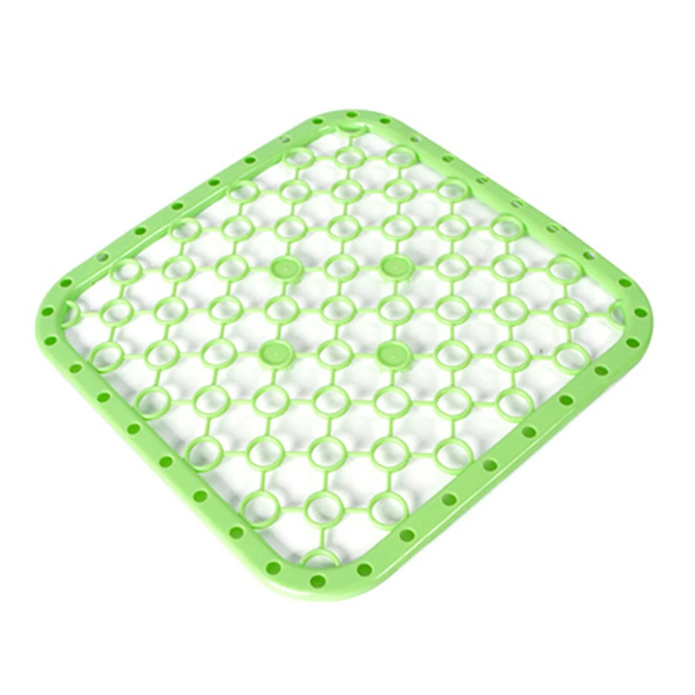 Дренажная доска квадратная практичная для посуды коврик раковины фрукты