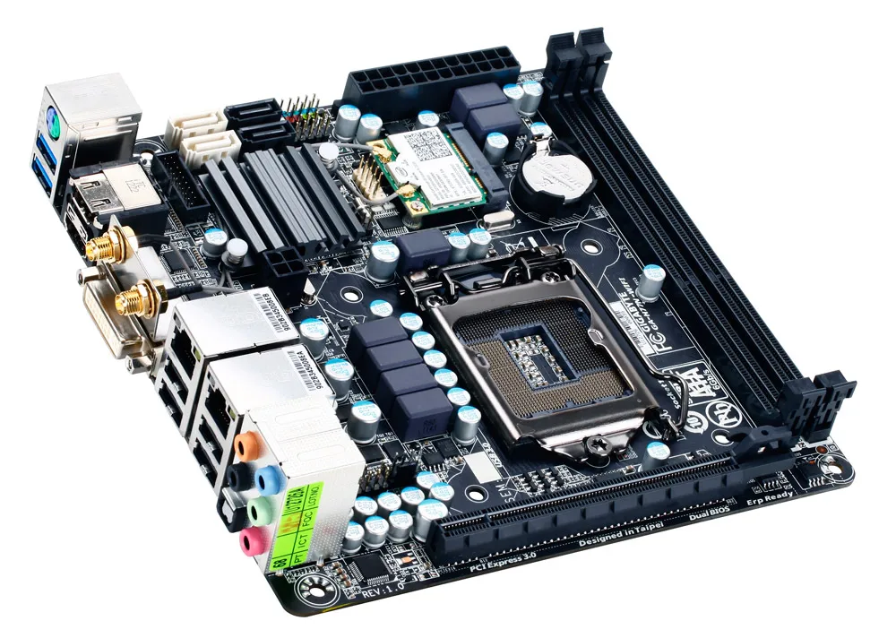 Б/у оригинальная материнская плата Gigabyte для настольного ПК с процессором LGA 1155