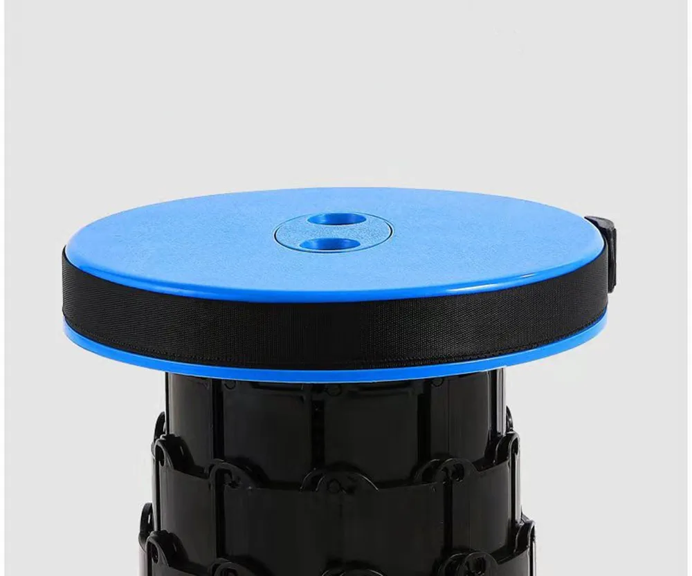 

Retractable Portable Plastic Folding Stool Family Outdoor Camping Hiking Convenient Fishing Chair