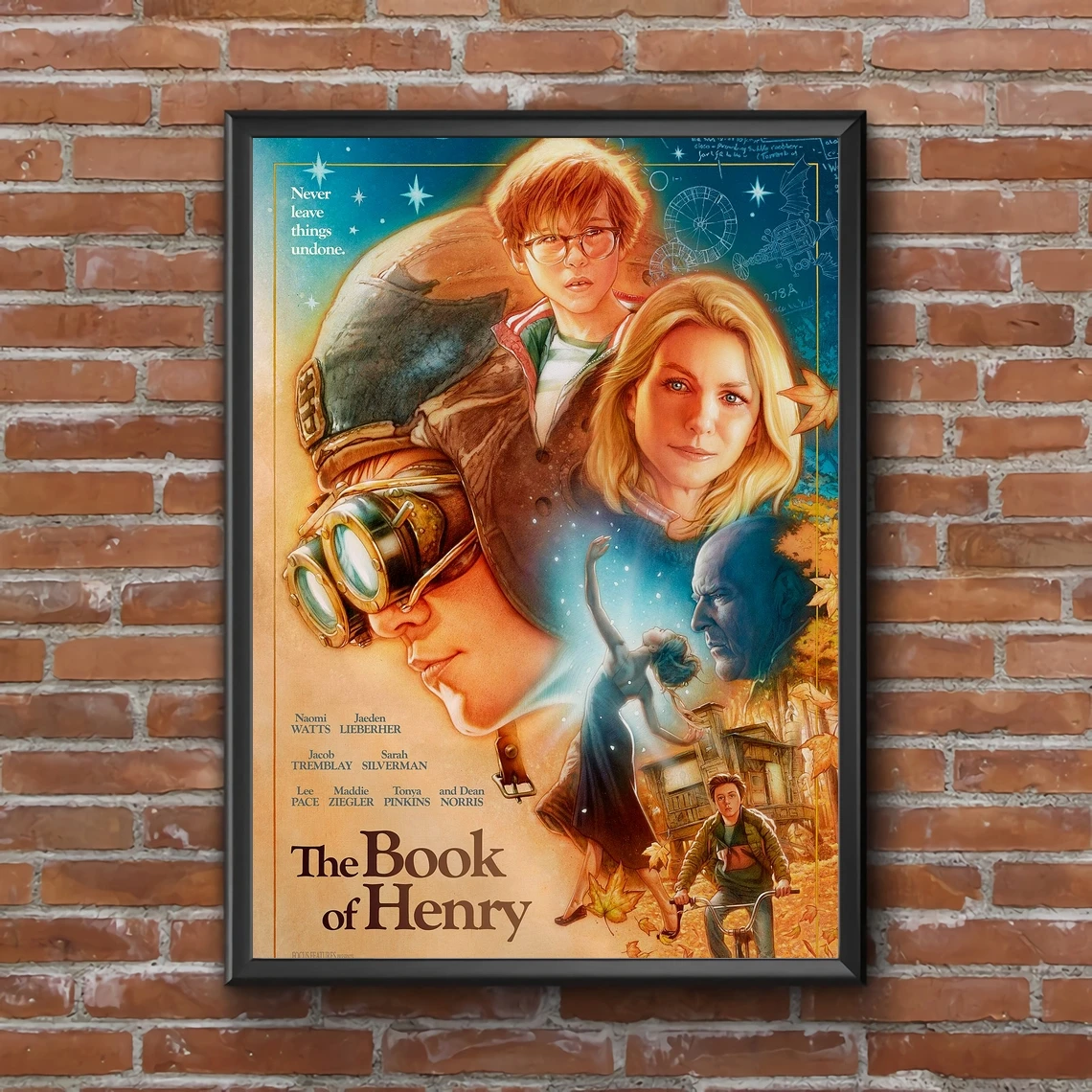 

Book of Henry TV series Poster Cover Retro Home Mural Decoration Canvas Picture Printing Gift (No Frame)