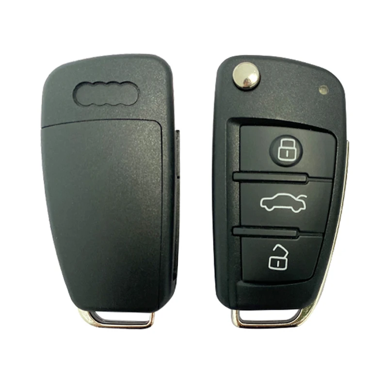 CN008025 Aftermarket For Audi A1 Q3 FLIP Remote Key 3 Button 433mhz id48 Chip FCCID 8X0 837 220 D |