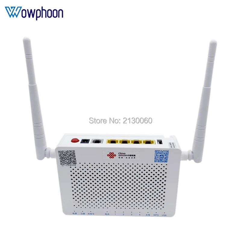 

Оптоволоконный модем ZTE GPON ONU ONT F663NV3A 1GE + 3FE + 1Voice + 1USB + WIFI 2,4G FTTH, английская прошивка, оптический сетевой терминал