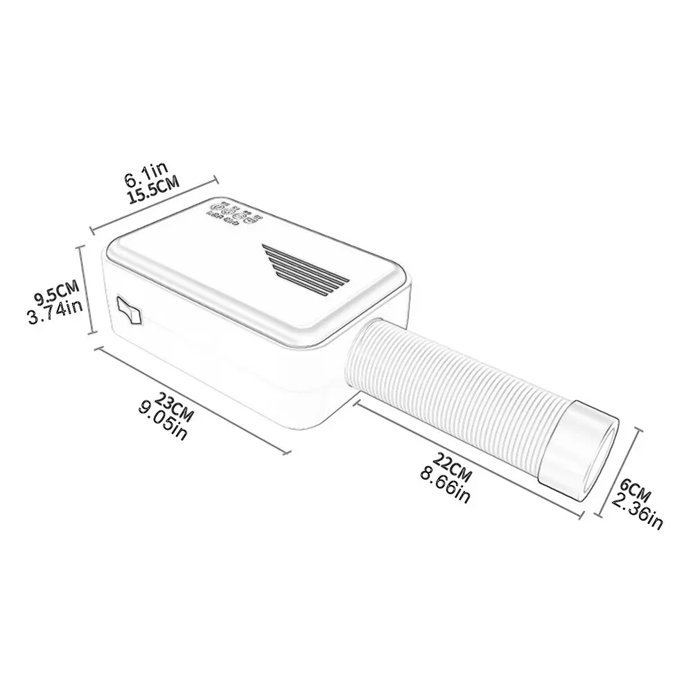 

Portable Clothing Dryer Hand Warmer Home Multifunction Clothes Dryer Small Durable Quilt Warmer Shoe Drying Machine