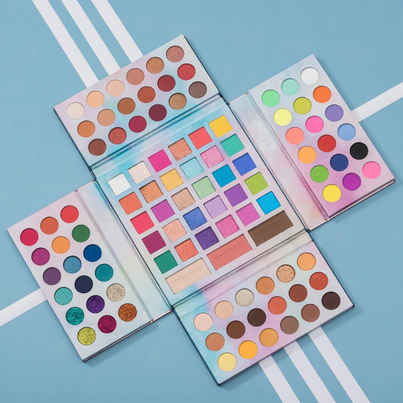 

BEAUTY GLAZED 105 Colors Natural Matte Eye Shadow Shiny Matte Waterproof Palette Nude Eyeshadow Makeup Beauty Makeup Palette