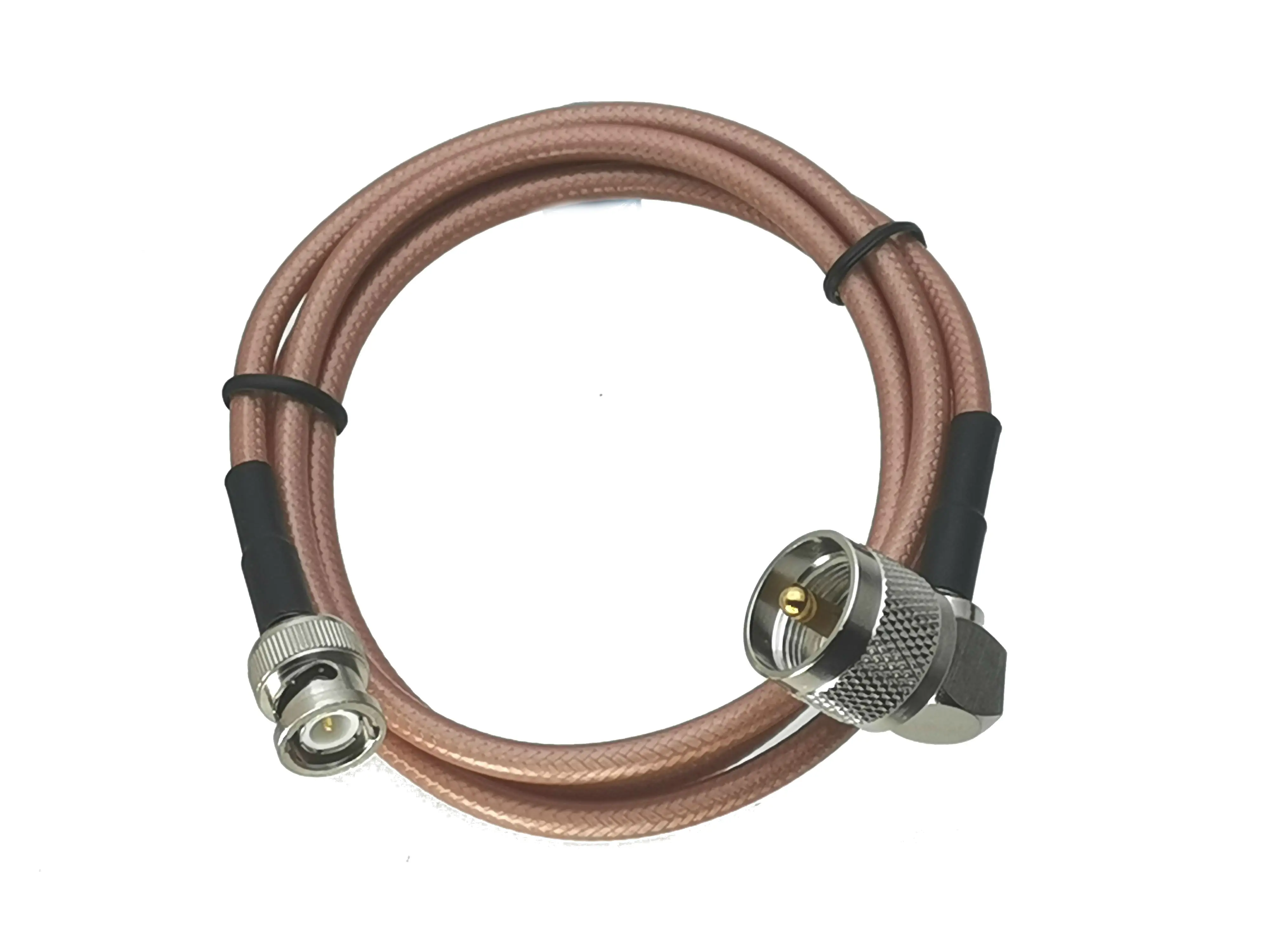 1 шт. RG142 BNC штекер к UHF PL259 прямоугольный коннектор RF коаксиальный телефон 6 дюймов ~