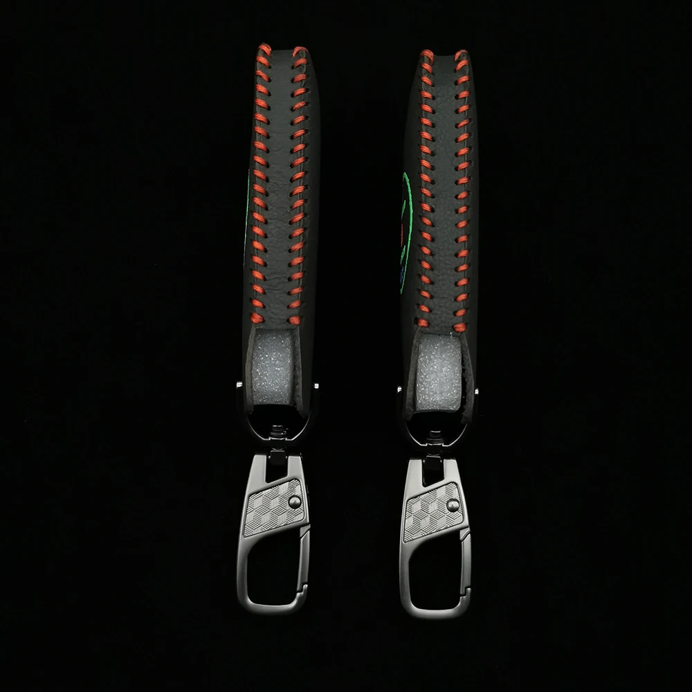 

Leather Smart Remote Shell Key Cover Case For Chery Tiggo 8 Arrizo 5 Pro Gx 5x Eq7 Chery Tiggo 7Pro 2020 3 Button Accessories