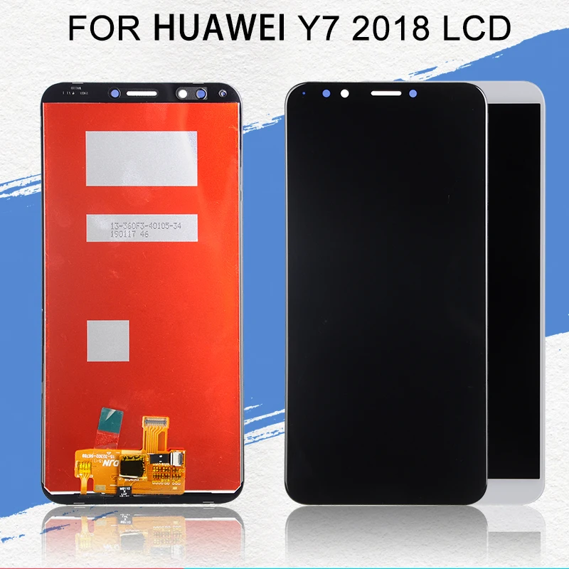 Dinamico 1 шт. Бесплатная доставка Для Huawei Y7 Prime 2018 ЖК экран дисплей сенсорный