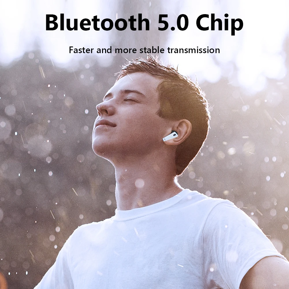 

New 5.0 Earphones TWS ENC+ANC Noise Reduction Gaming Eabuds Wireless In-Ear Headphones with Mic For PUBG Gaming