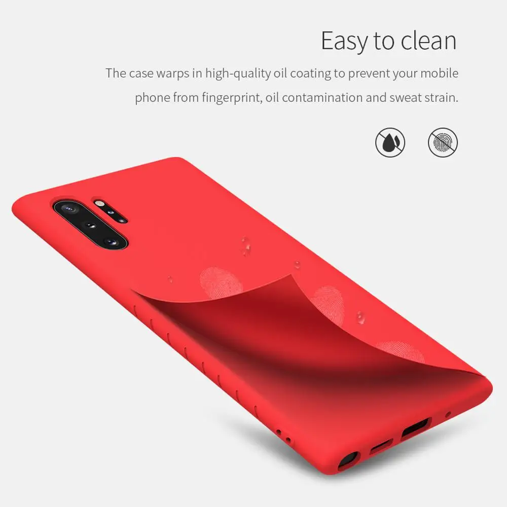Прорезиненные Чехлы для samsung Galaxy Note10 Note 10 Plus Pro чехол Nillkin TPU мягкая задняя крышка силиконовый телефон полная защита