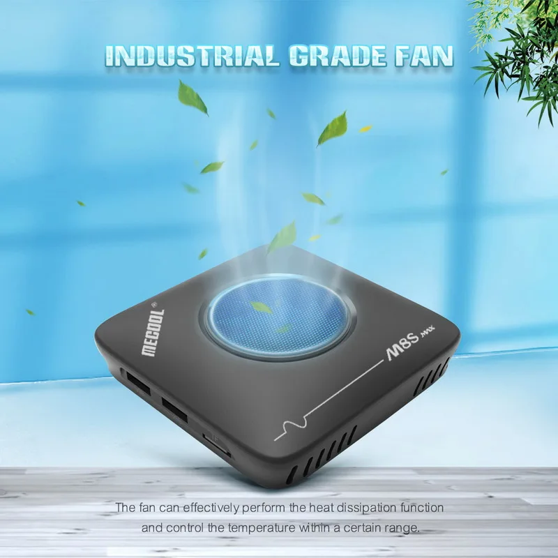 Max Amlogic Android7.1 Smart TV Box 3GB+32GB 2.4G 5.8G Dual WiFi BT4.0 Set Top 4K VP9 H.265 | Электроника