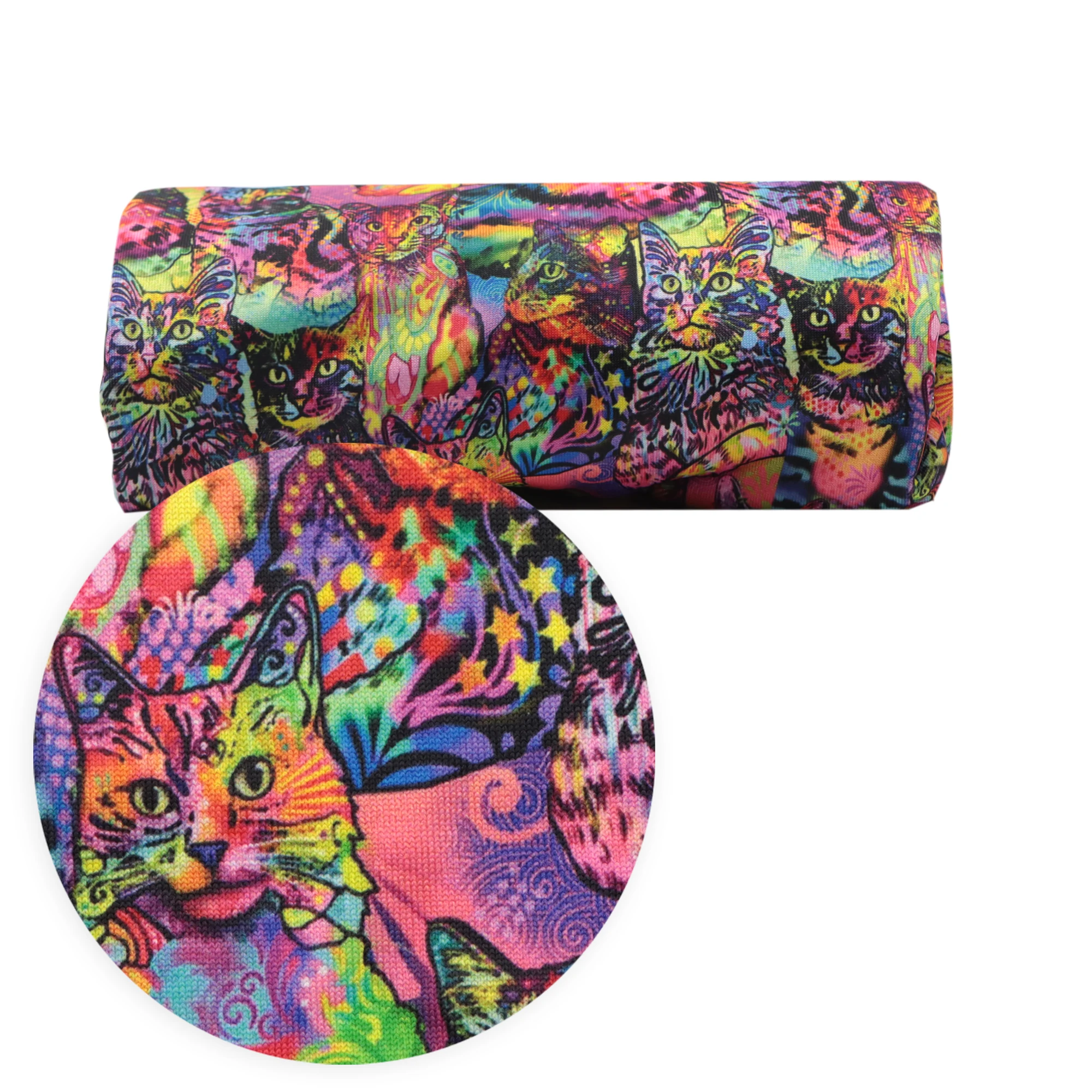 Лошади русалки 4 подъездных путей эластичная трикотажная хлопчатобумажная ткань