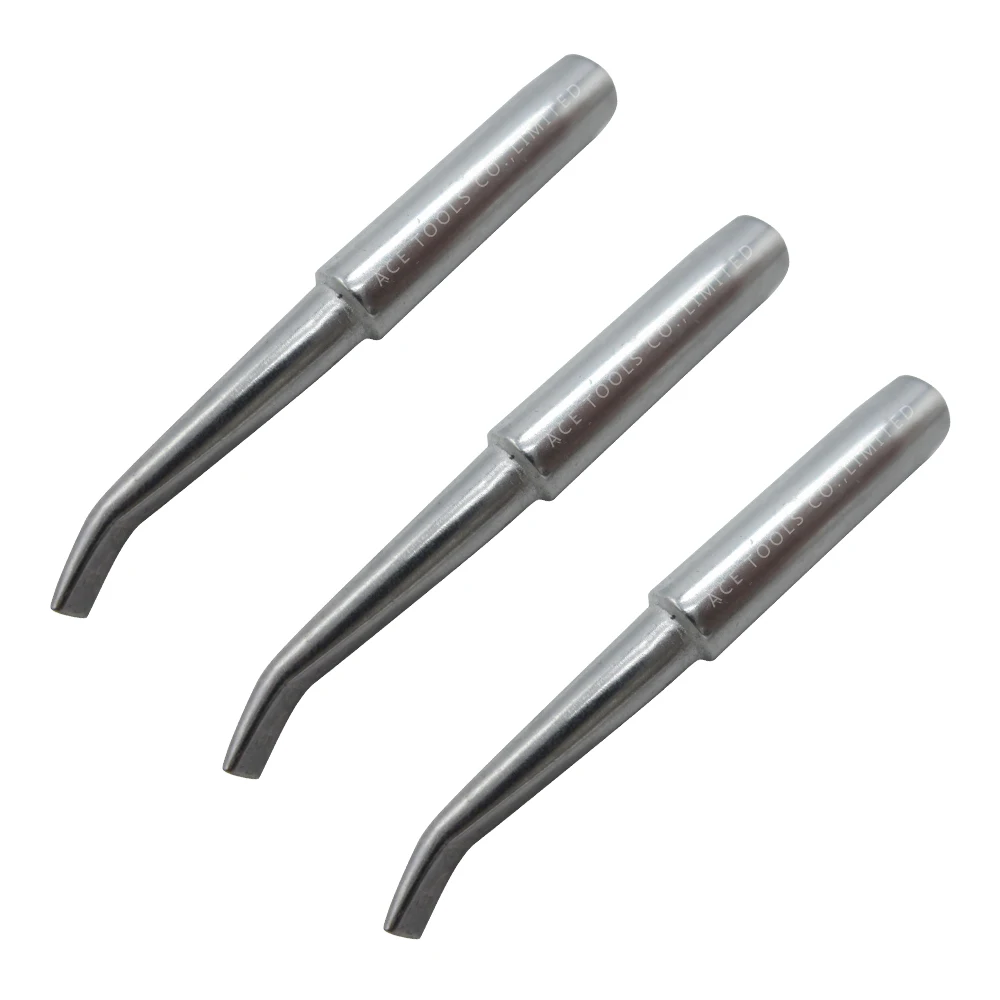Наконечник для паяльника 900M-T-H изогнутый 3 5 мм Hakko 936 907 флейта Milwaukee 64-053 Yihua X-Tronics 3020