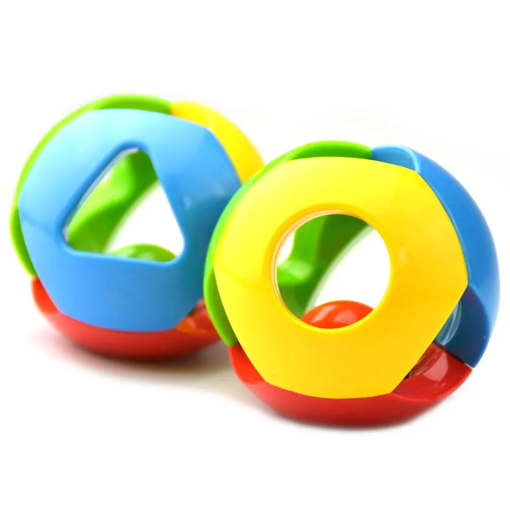 Детская погремушка мяч игрушка ручной захват встряхивание шейкер звонок